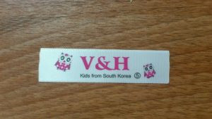 In mác cổ trẻ em VH