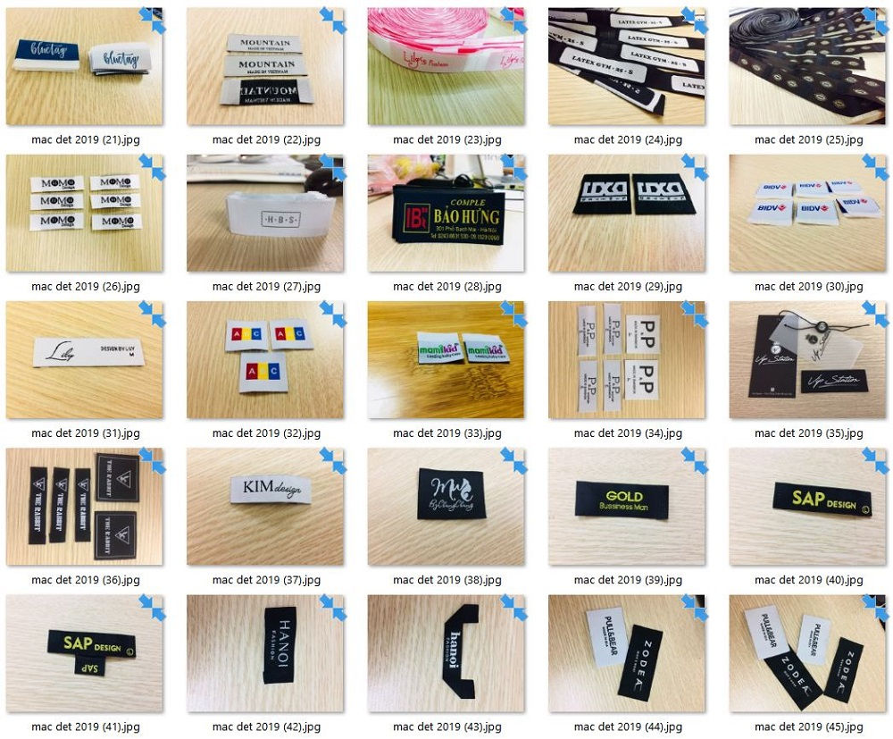 Bộ sản phẩm mác dệt 2019 - 2 - Indetmienbac.com